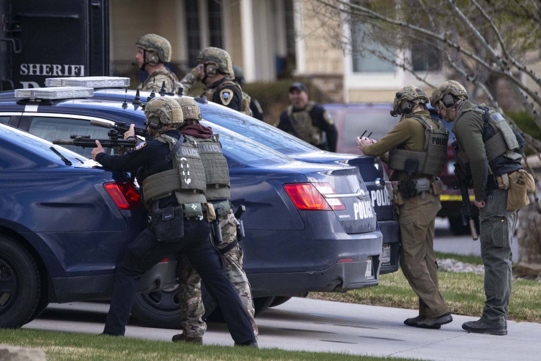 Police standoff